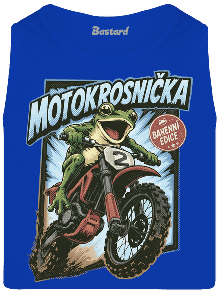 Motokrosnička pánské tílko Royal Blue