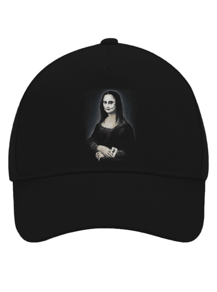 Mona Joker Lisa kšiltovka baseballka Black