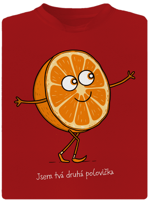 Druhá polovička pánské sportovní tričko Red Mal