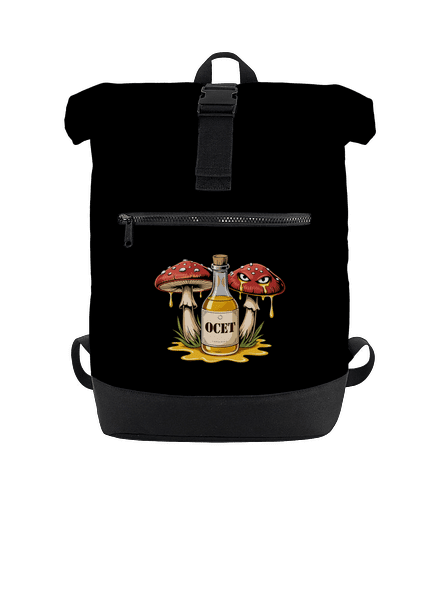 Houby s octem batoh Black