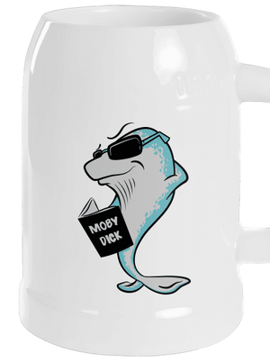 Moby Dick půllitr White