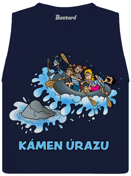 Kámen úrazu dámské tílko volné Navy