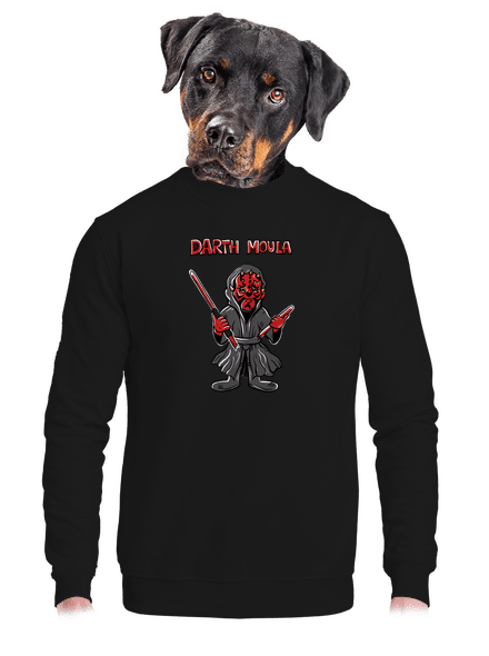 Darth Moula unisex mikina bez kapuce Black