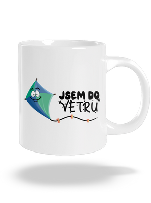 Do větru velký hrnek White