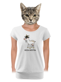 dámské tričko s lemem