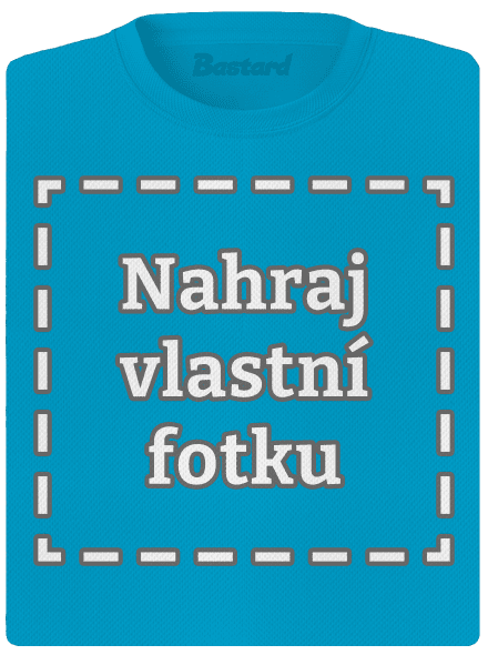 Vlastní potisk dámské sportovní tričko Blue Atol