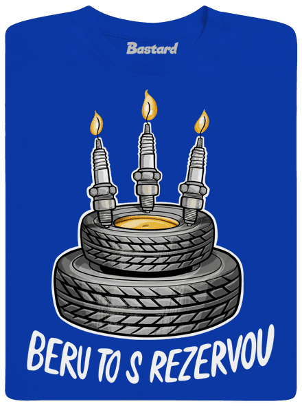 Beru to s rezervou pánské dlouhý rukáv Royal Blue