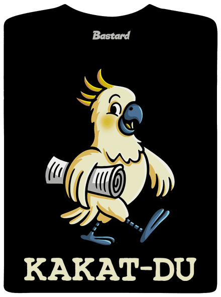 Kakat-du pánské dlouhý rukáv Black