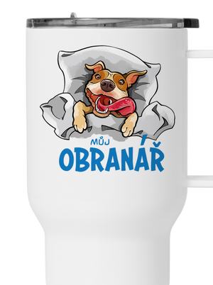Můj obranář termohrnek White