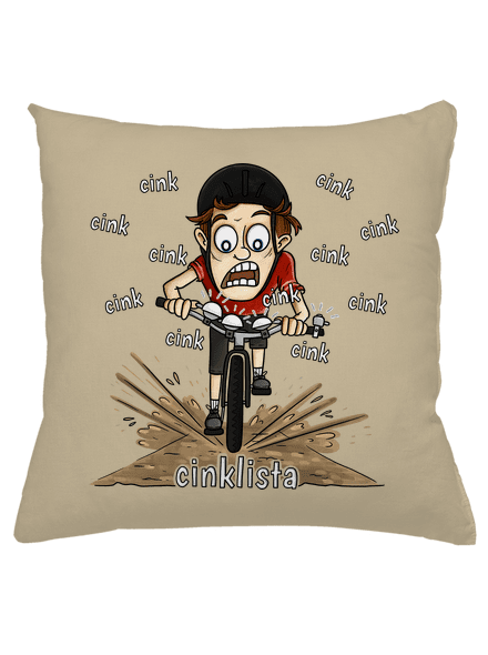 Cinklista polštář Beige