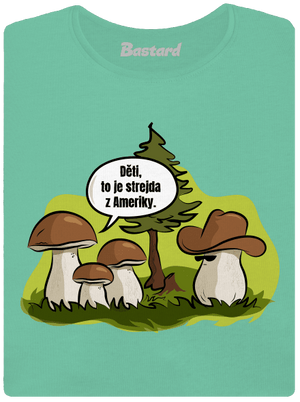 Strejda z Ameriky dámské tričko premium Mint Mal