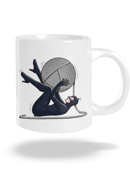 Catwoman velký hrnek White