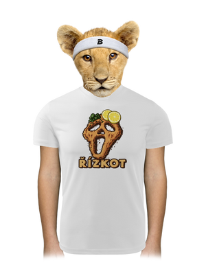 Řízkot dětské sportovní tričko White