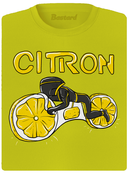 Citron Legacy dámské sportovní tričko Neon Yellow