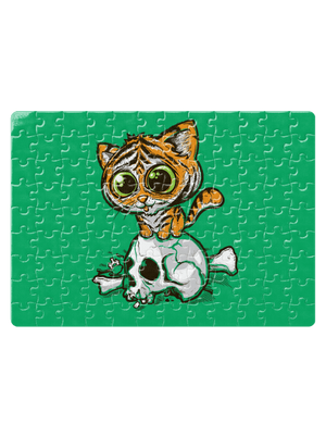 Tygřík puzzle White