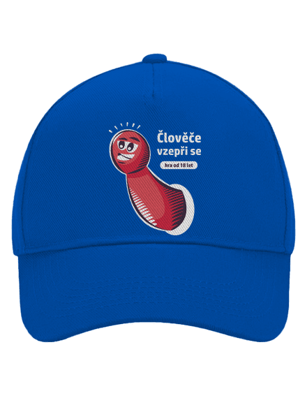 Člověče vzepři se kšiltovka baseballka Bright Royal
