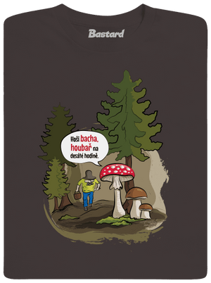 Bacha houbař pánské dlouhý rukáv Bear Brown