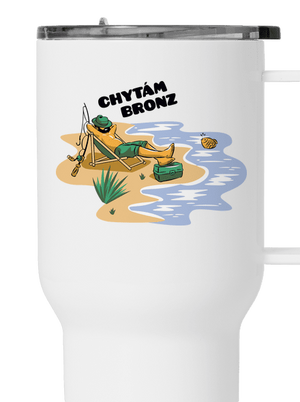 Chytám bronz termohrnek White