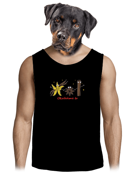 Okořeňme to pánské tílko Black