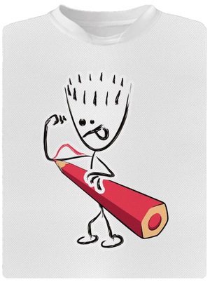 Svaly dětské sportovní tričko White