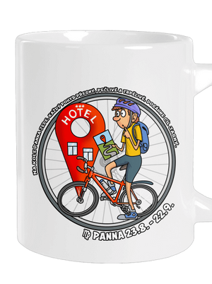 Cyklistický horoskop: Panna velký hrnek White