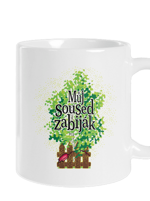 Můj soused zabiják klasický hrnek White