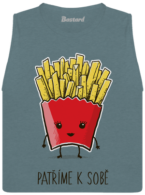 Patříme k sobě dámské tílko volné Heather Deep Teal