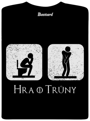 Hra o trůny pánské dlouhý rukáv Black