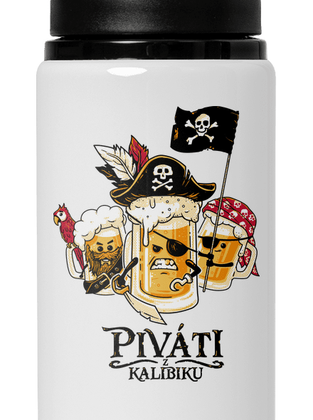 Piváti z Kalibiku lahev na vodu White