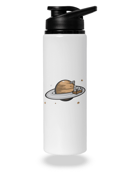 Měsíční sběr lahev na vodu White