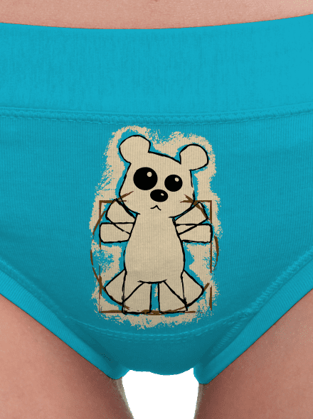 Da Vinci Teddy dámské kalhotky Turquoise