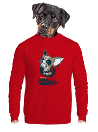 unisex mikina bez kapuce