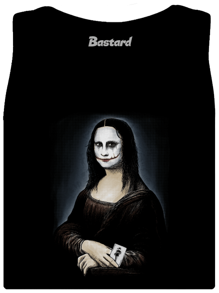 Mona Joker Lisa dámské tílko klasické Black