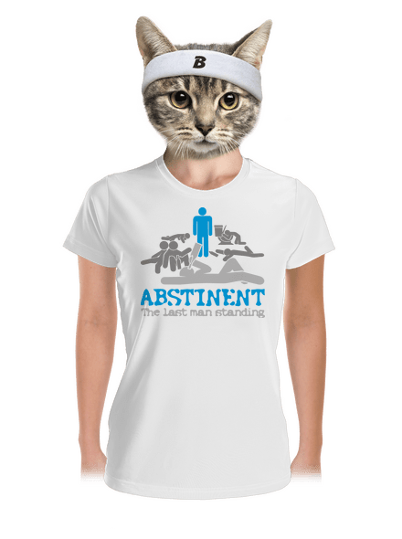 Abstinent dámské sportovní tričko White