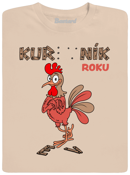 Kur(ev)ník roku pánské tričko Sand