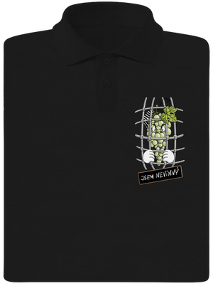 Nevinný Hrozen pánská polokošile Black