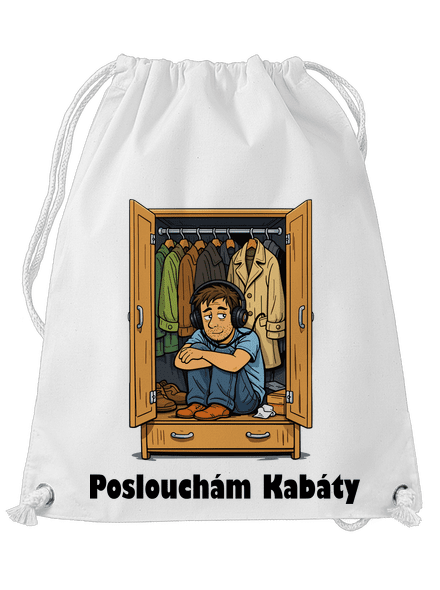 Poslouchám Kabáty vak White