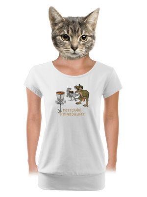 dámské tričko s lemem