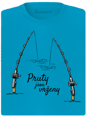 Pruty jsou vrženy dámské sportovní tričko Blue Atol