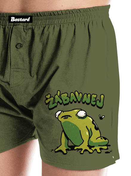 Žábavní pánské trenky Khaki