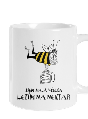 Malá včelka klasický hrnek White