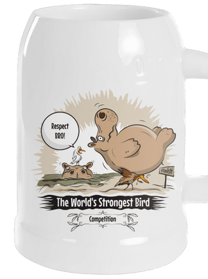 Strongest bird půllitr White