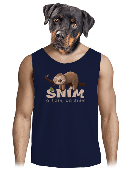 Sním o tom, co sním pánské tílko French Navy