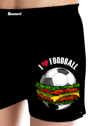 Foodball pánské trenky Black