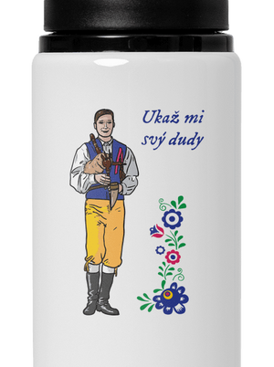 Dudák lahev na vodu White