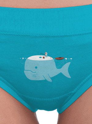 Rybaření  dámské kalhotky Turquoise