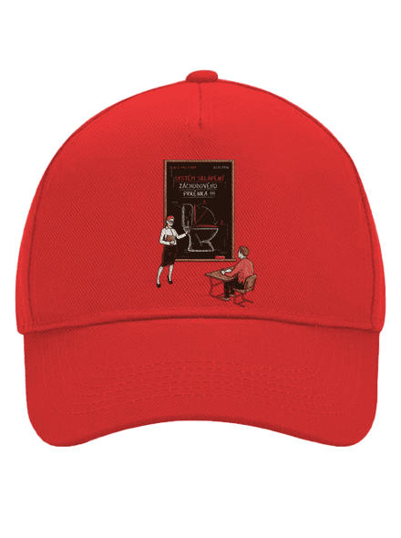 Lekce pro pány kšiltovka baseballka Classic Red