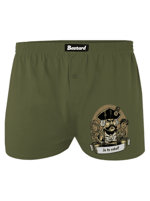 B14: S čerty nejsou žerty pánské trenky Khaki