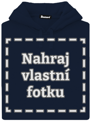 Vlastní potisk pánská mikina klokanka Navy