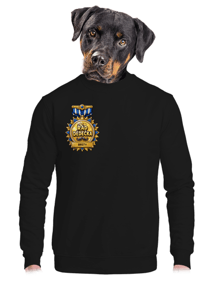 Řád dědečka unisex mikina bez kapuce Black